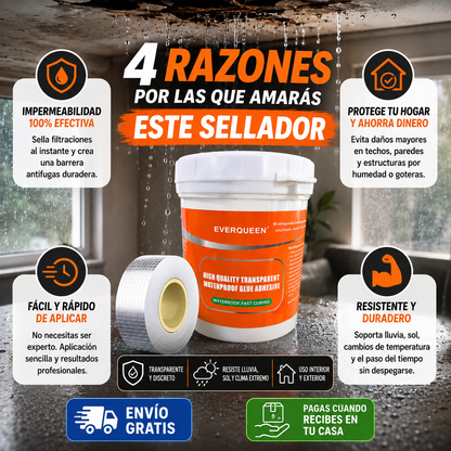 HydroShield™ - Kit de Sellado Extremo e Impermeabilización 100% Inmediata