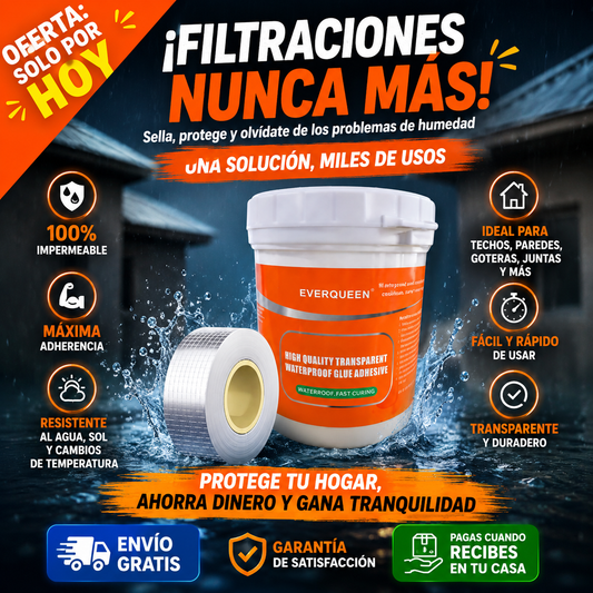 HydroShield™ - Kit de Sellado Extremo e Impermeabilización 100% Inmediata